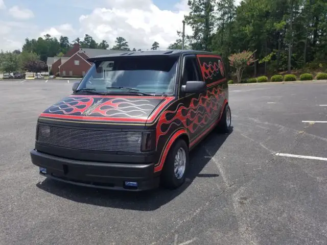 1987 chevy astro rat rod hot rod old school cruiser custom. 1 of a kind driver