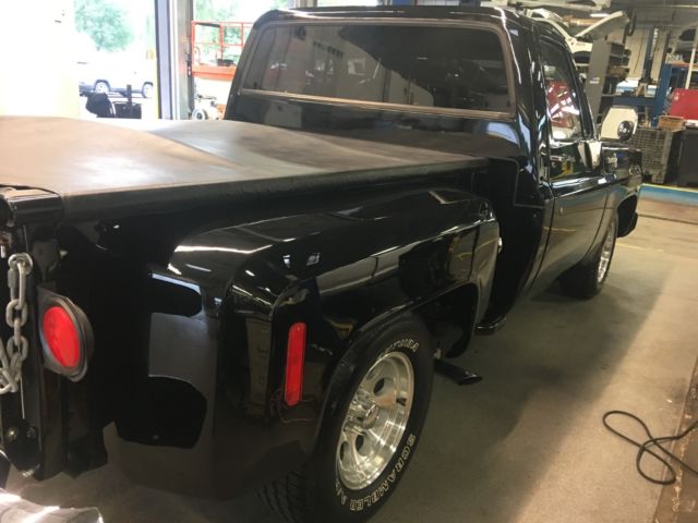 nice clean c10 stepside no rust!