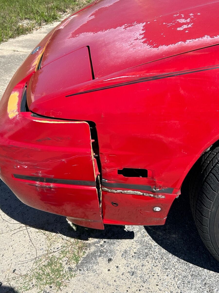 1994 nissan 240sx convertible red se