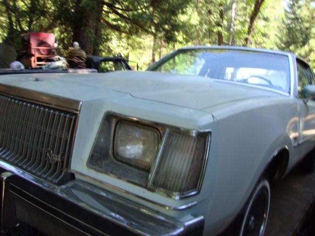 buick regal sport coupe, rolling chassis