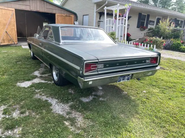 1966 dodge coronet sedan green rwd automatic 440