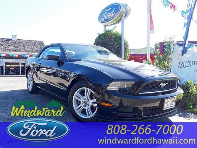 2013 ford mustang v6 v6 2dr convertible for sale in kailua, hawaii