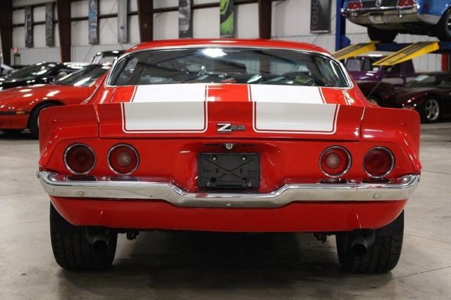 1973 chevrolet camaro 15531 miles red coupe 383 v8 4 speed manual
