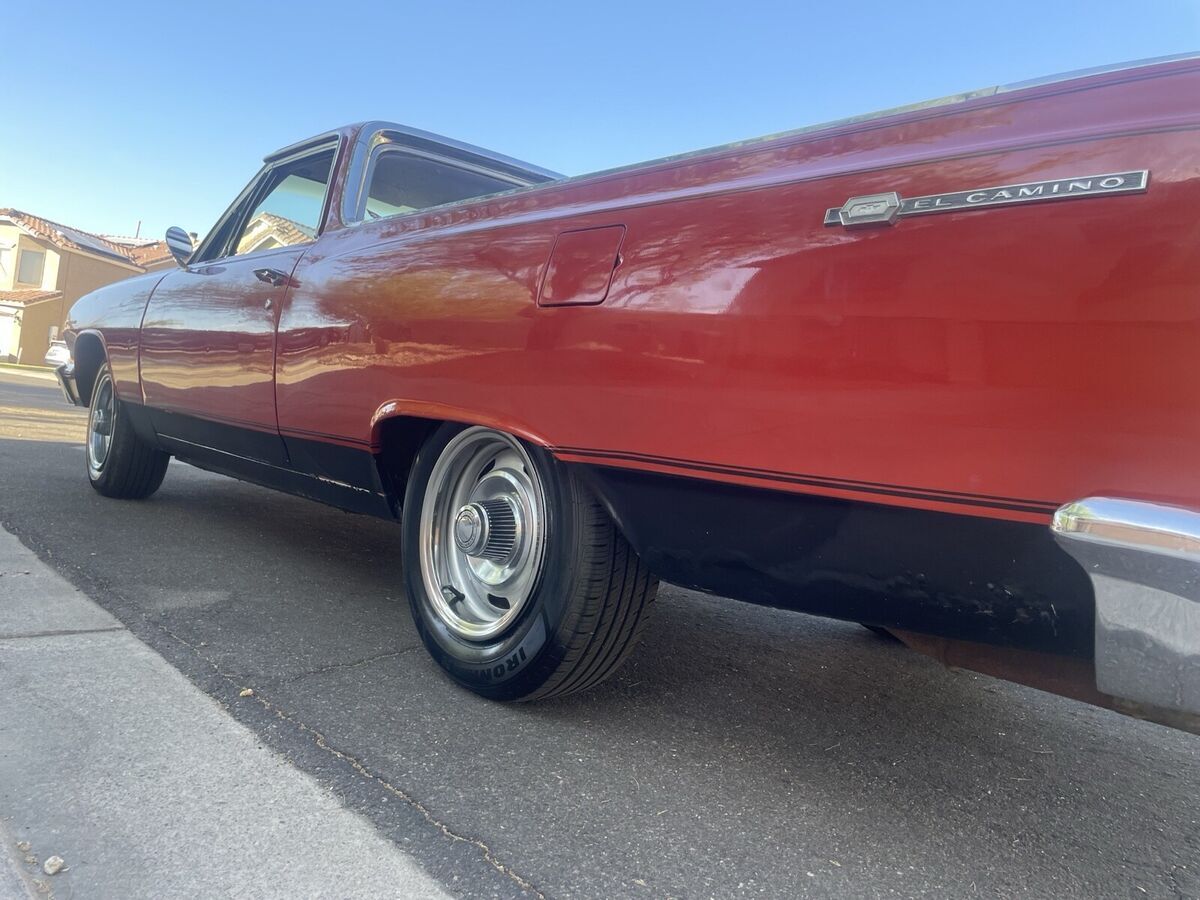1964 chevrolet el camino red