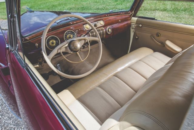 1941 lincoln continental coupe, v-12, 3-spd manual