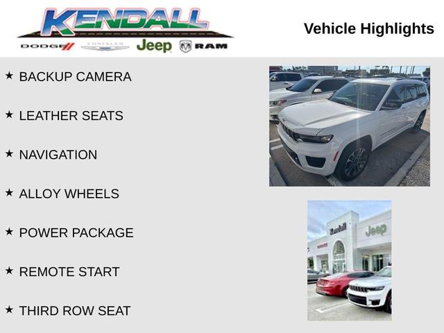 2022 jeep grand cherokee l overland