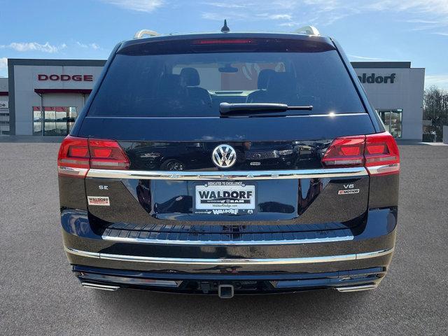 2019 volkswagen atlas 3.6 v6 se r-line