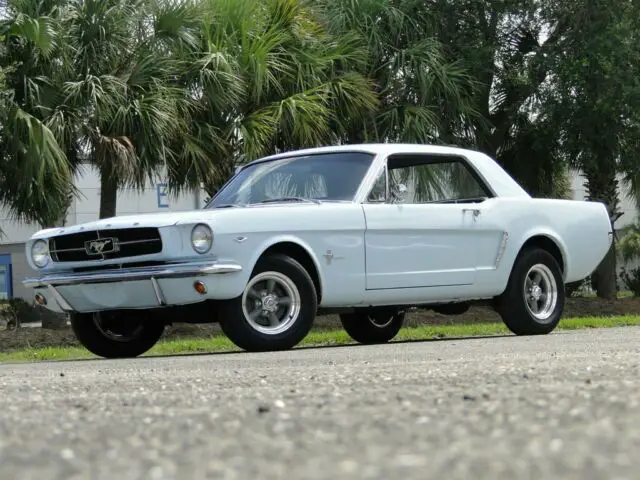 1965 ford mustang 2 door hardtop 112101 miles blue (light) coupe 3-speed automa