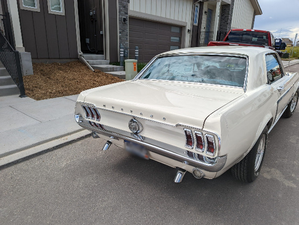 1967 ford mustang coupe