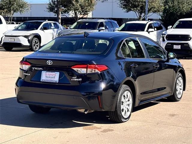 2024 toyota corolla hybrid le