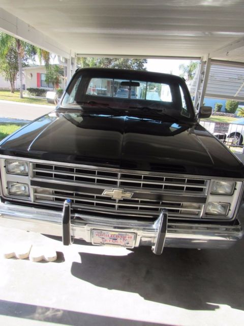 chevrolet silverado c-10 1986 short bed pick up truck