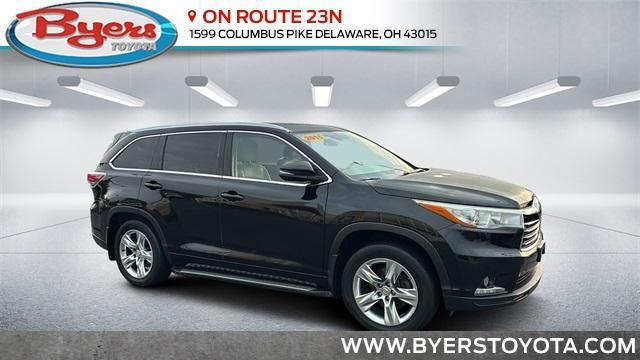 2015 toyota highlander limited platinum