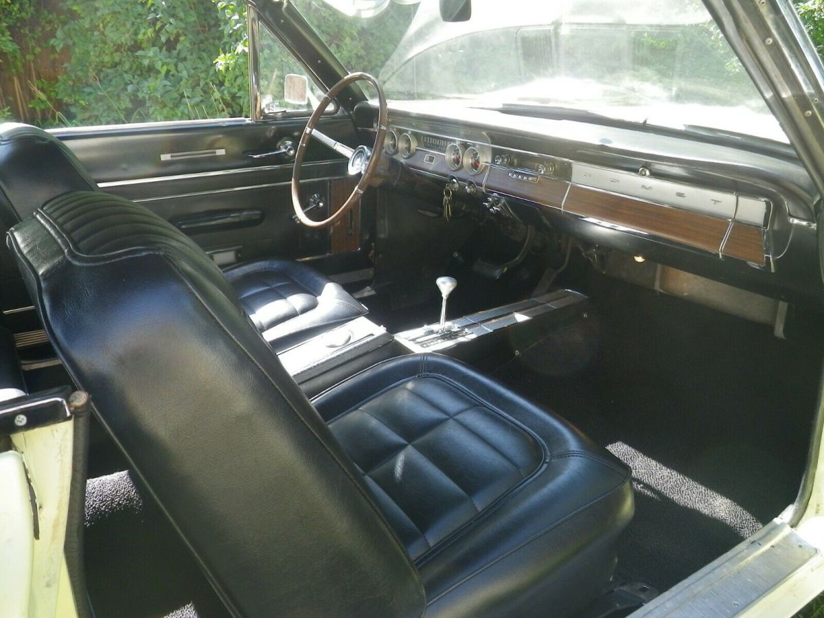 1964 mercury comet caliente hardtop, 289 k-code mercury 4 bbl engine, c4 auto