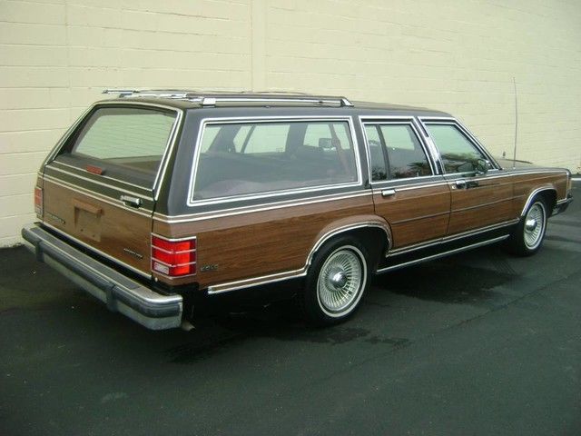 1991 mercury grand marquis colony park ls very low 29k miles 3rd row no reserve!