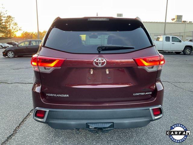 2017 toyota highlander limited