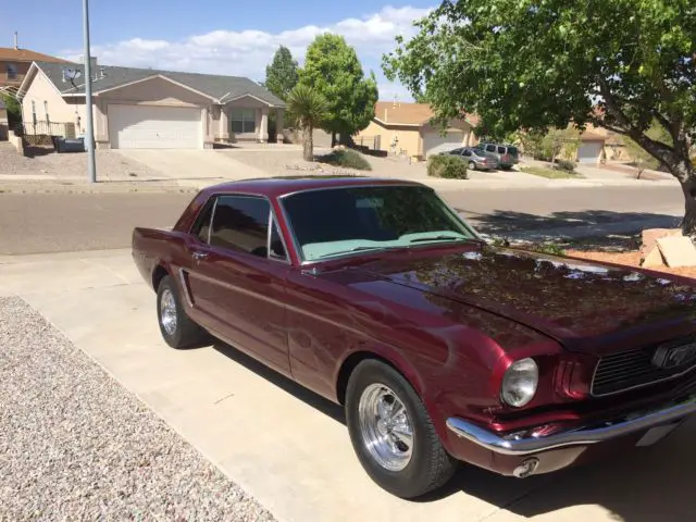 1965 fully custom ford mustang coupe with modified 302 and c4 automatic tranny