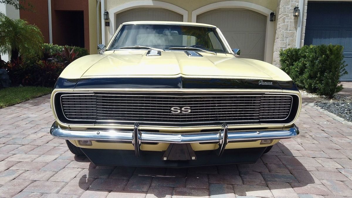 1968 chevrolet camaro ss/rs 396/375 hp 4 speed power steering power brakes