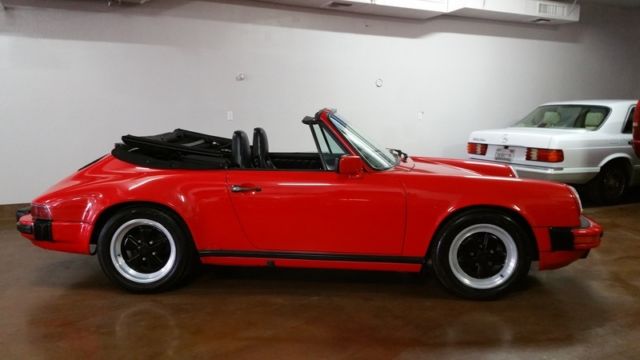 1987 porsche 911.. 3.2 litre.. g50 5 speed sport seat convertible original paint