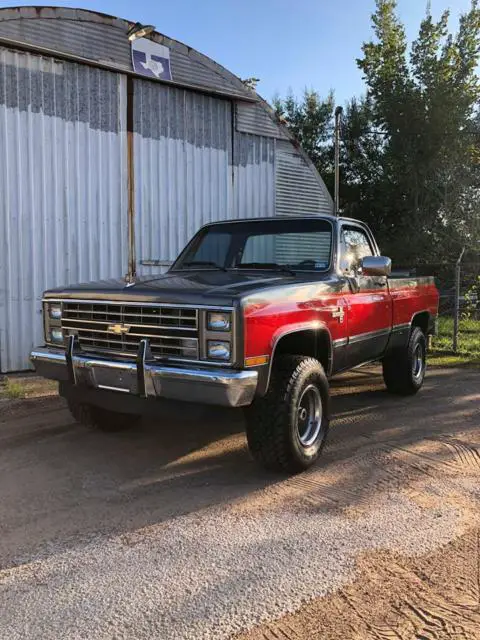 1986 chevrolet k10 4x4 shortbed