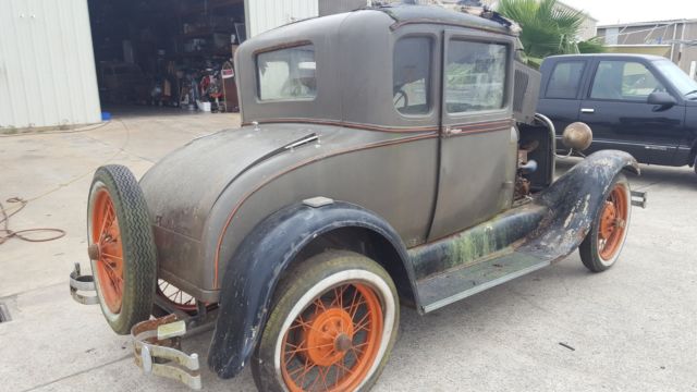 1929 ford model a rumble seat coupe