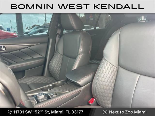 2024 infiniti q50 3.0t red sport 400