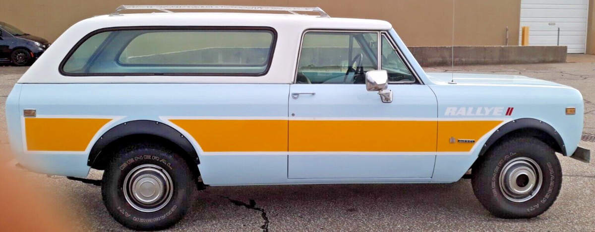 1977 international scout rallye traveler factory diesel 4 speed restored rare!!!