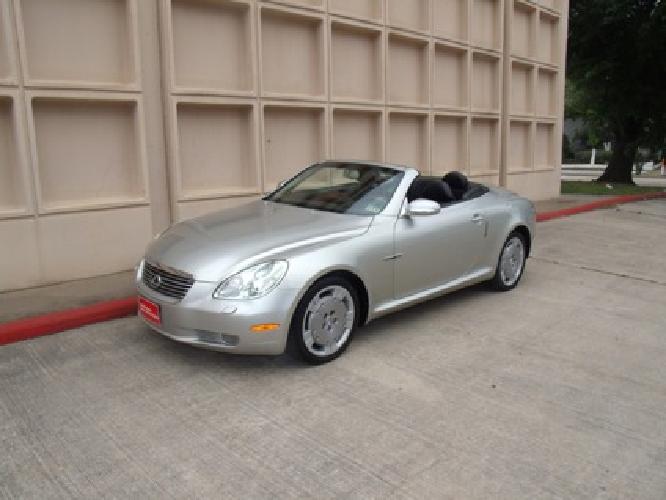 2002 lexus sc 430/convertible down in houston, tx