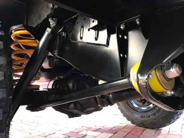 restored land rover defender 110 in excellent condition