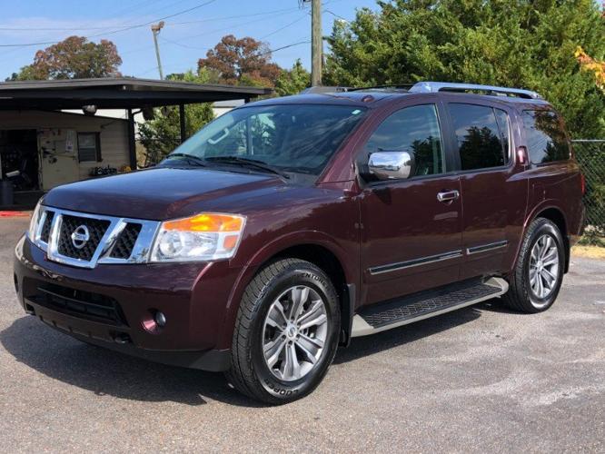 used 2015 nissan armada 2wd sl prattville, al 36067 for sale in prattville, alabama