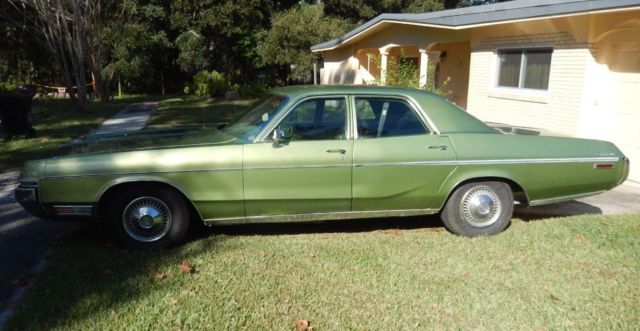 1973 mopar muscle car dodge monaco brougham 6.6 l engine w / hidden headlamps!