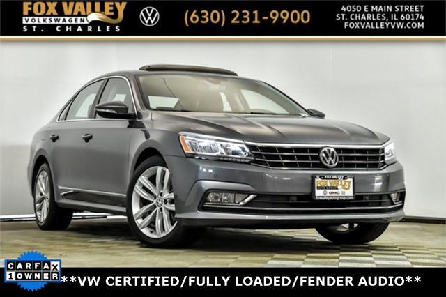 2018 volkswagen passat 2.0t sel premium