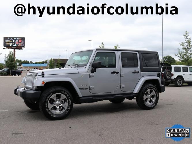 used 2018 jeep wrangler jk 4wd unlimited sahara columbia, tn 38401 for sale in columbia, tennessee