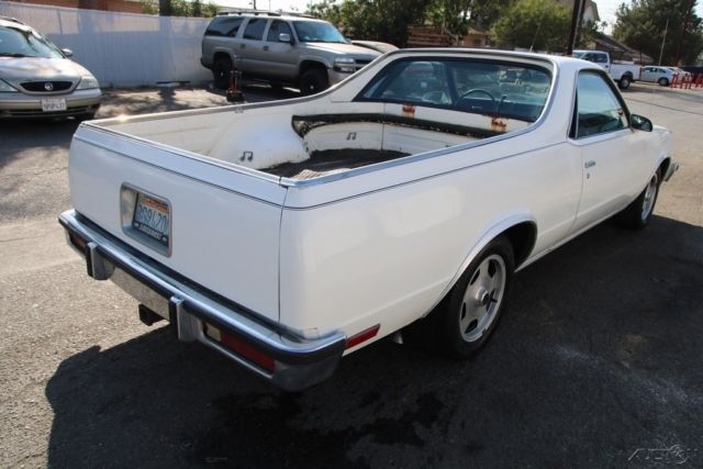 1987 chevrolet el camino conquista automatic 8 cylinder no reserve
