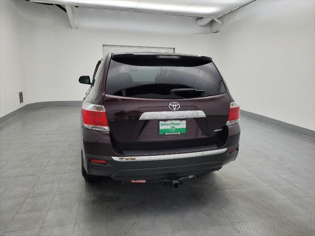 2013 toyota highlander se