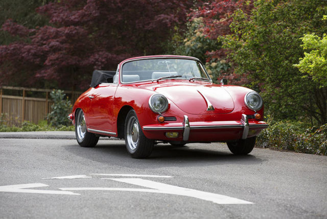 1965 porsche 356sc cabriolet