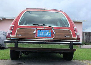 a beautiful antique car in very good condition with low mileage
