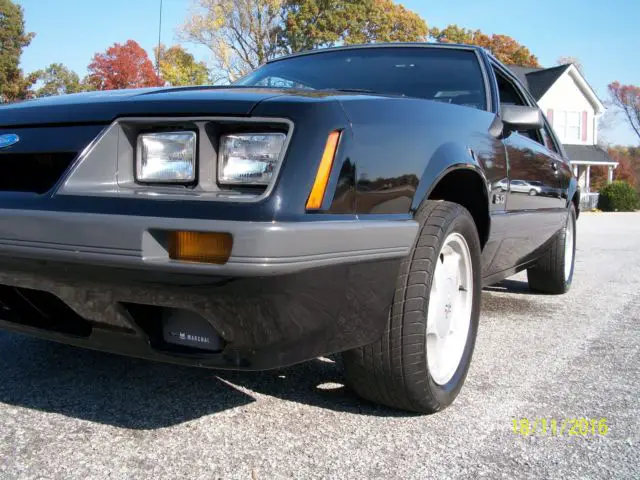 1985 ford mustang gt "the collector's gt" 22k original miles 100% stock