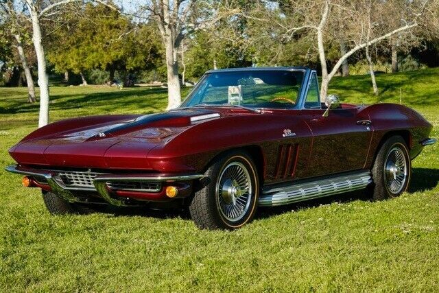 1966 chevrolet corvette, milano maroon with 70,570 miles available now!