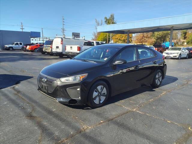 2018 hyundai ioniq hybrid blue