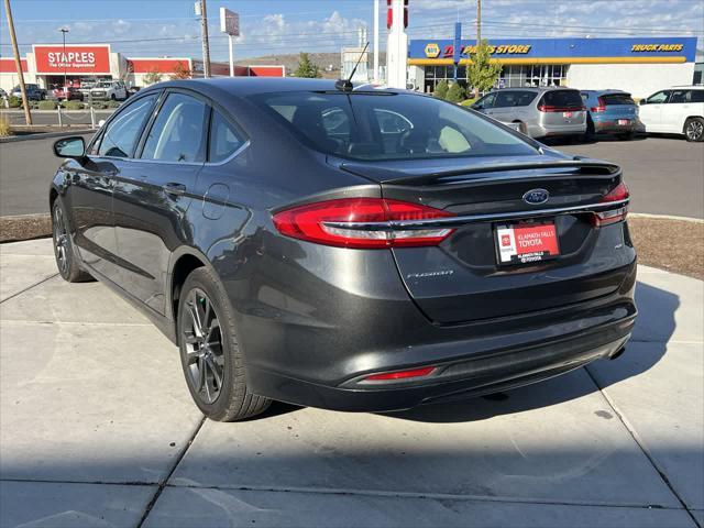 2018 ford fusion se