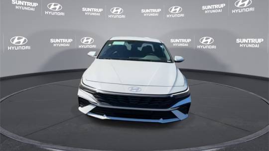 2024 hyundai elantra hybrid blue