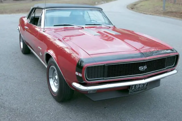 1967 camaro factory ss/rs convertible - 350 cu.in. / 295 hp