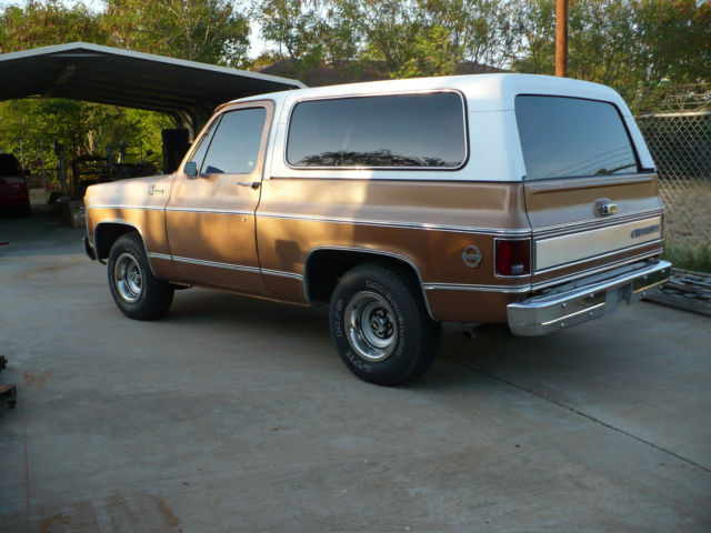 1979 chevy blazer cheyenne k5 2 wd 1 owner garage kept reliable daily driver