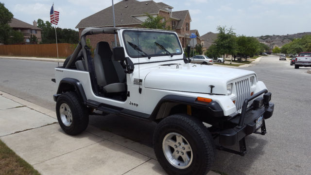 1990 jeep wrangler yj islander 4.2l no reserve!!!