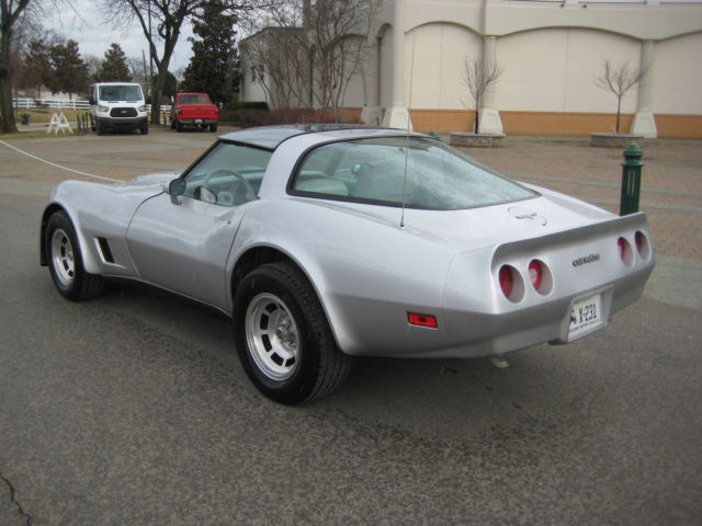 1980 chevrolet corvette l82 c3 t-top v8 automatic classic