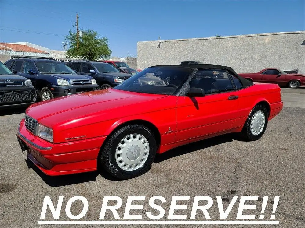 1993 cadillac allante - one owner - rust free california car - great project!