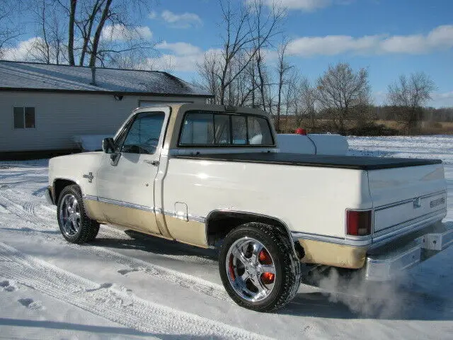 1985 chevy truck short box fleetside c10