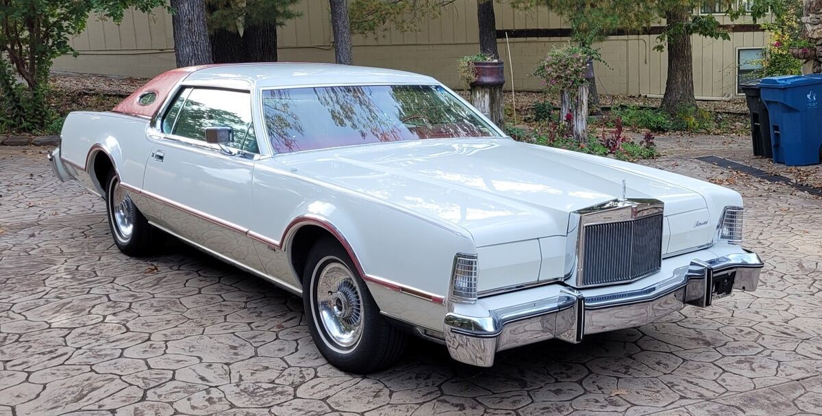 1976 lincoln mark iv "lipstick edition"