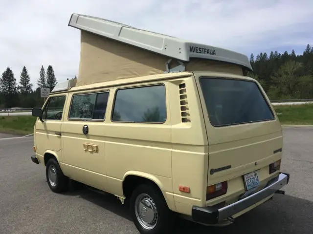 vw vanagon westfalia 1981