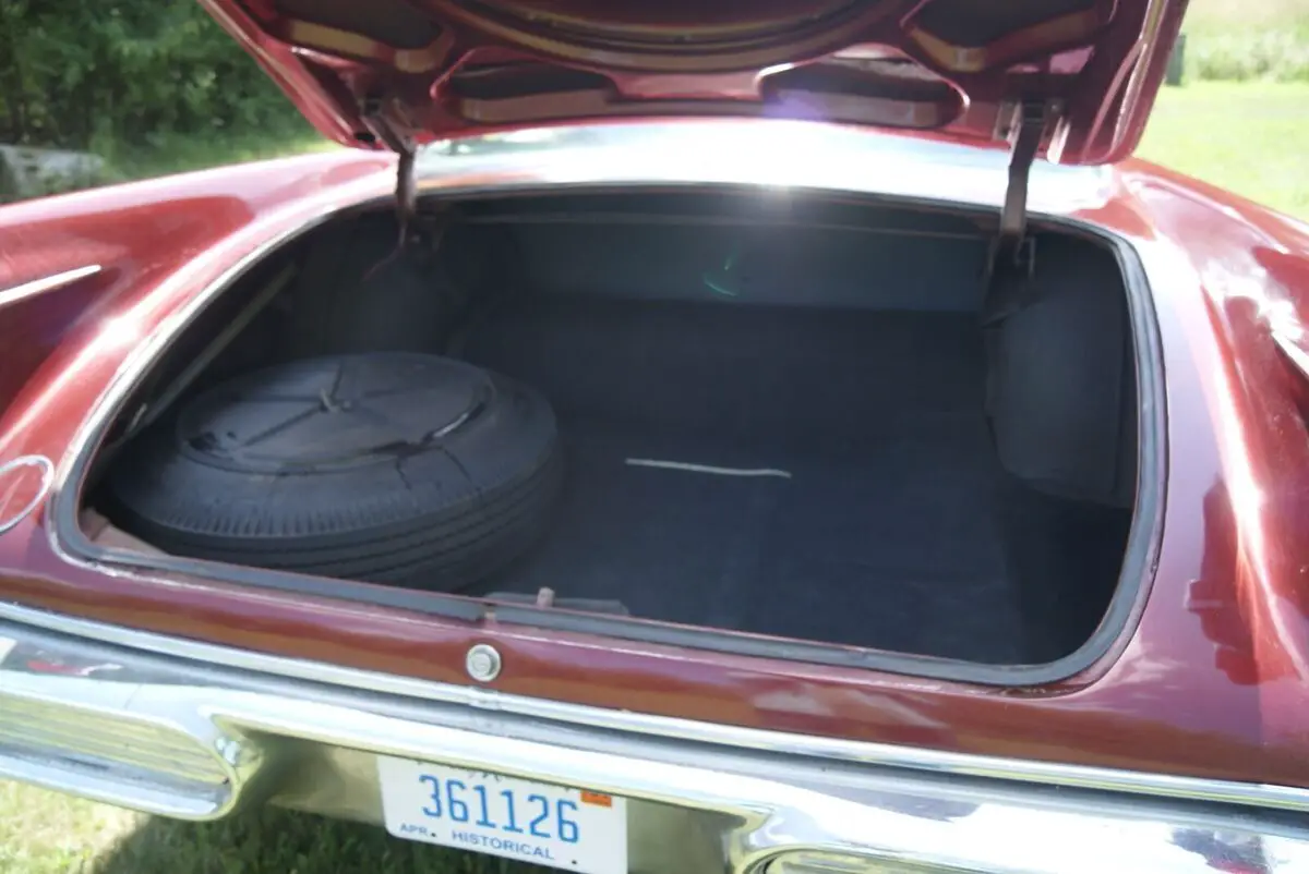 1957 southhampton two door hard top, metallic red